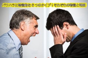 パワハラに特徴的な6つのタイプ！それぞれの特徴と判例